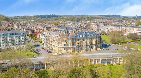 The Esplanade from above