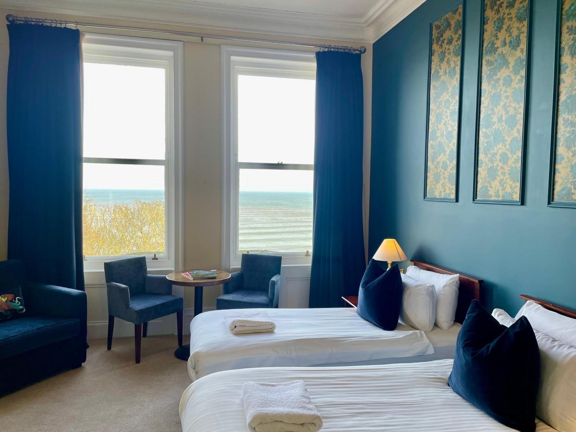 Seaview Twin Room at The Weston Hotel
